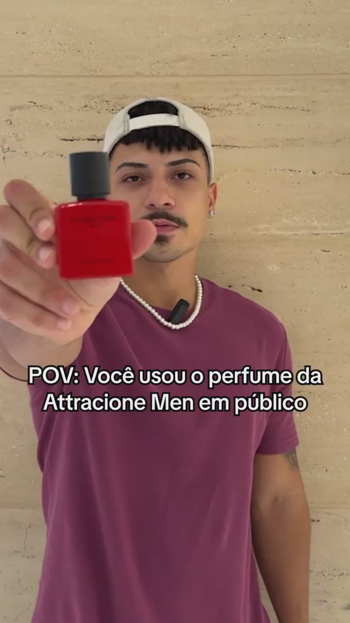 Mega Descontão de 50% Attracione Men [Perfume Masculino com Feromônios Ativados]